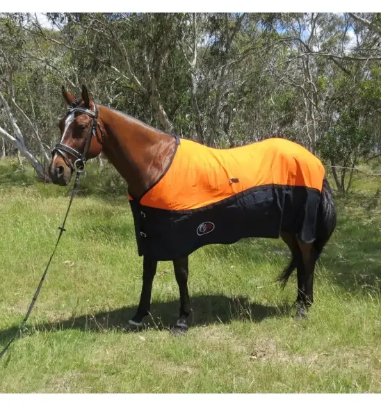 Cotton Show Set Horse Rugs Orange|Horse Rugs | LOVE MY HORSE - Australia