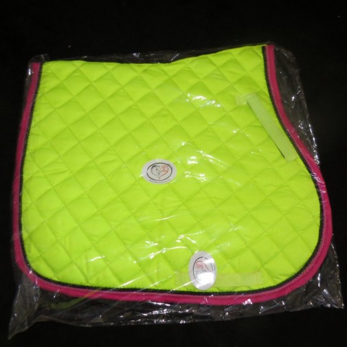 General Purpose Saddle Pad Lime|Horse Rugs | LOVE MY HORSE - Australia