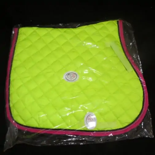 General Purpose Saddle Pad Lime|Horse Rugs | LOVE MY HORSE - Australia