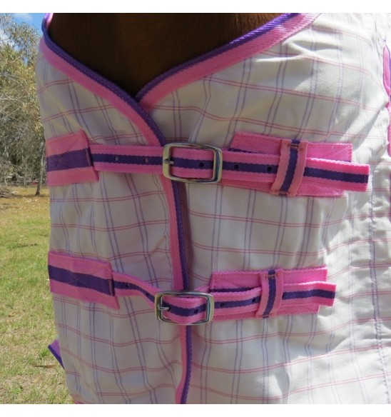 Cotton Hood Set Horse Rugs Pink|Horse Rugs | LOVE MY HORSE - Australia