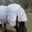 Pink Poly Cotton Rug Hood Set Horse Rugs | LOVE MY HORSE AU