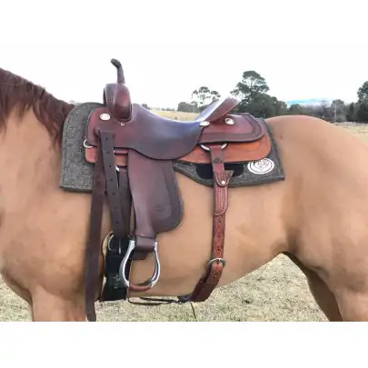 Western Wool Saddle Pad 2
