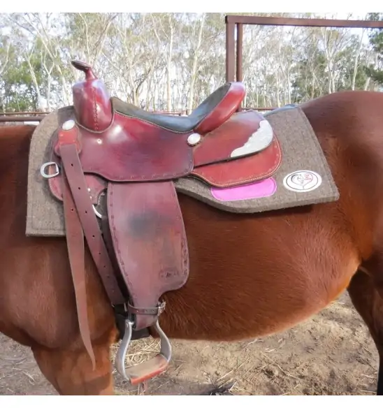Western Wool Saddle Pad