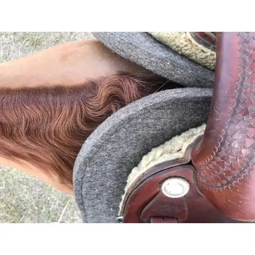Western Wool Saddle Pad