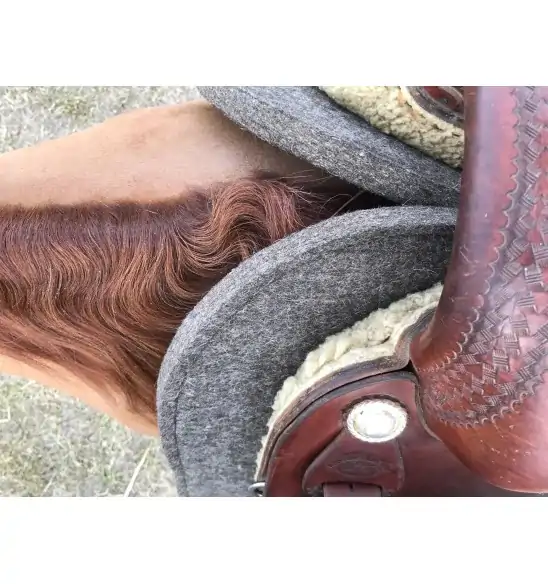 Western Wool Saddle Pad