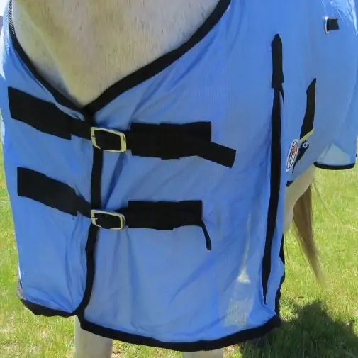 soft mesh summer combo with great chest fit, two chest buckles for safety