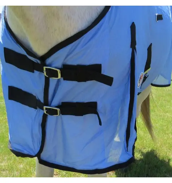 soft mesh summer combo with great chest fit, two chest buckles for safety