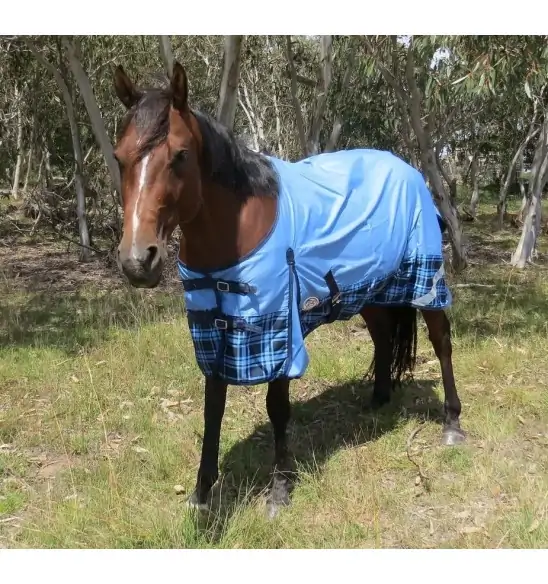 600D Winter 180g Horse Rugs Blue|Horse Rugs | LOVE MY HORSE - Australia
