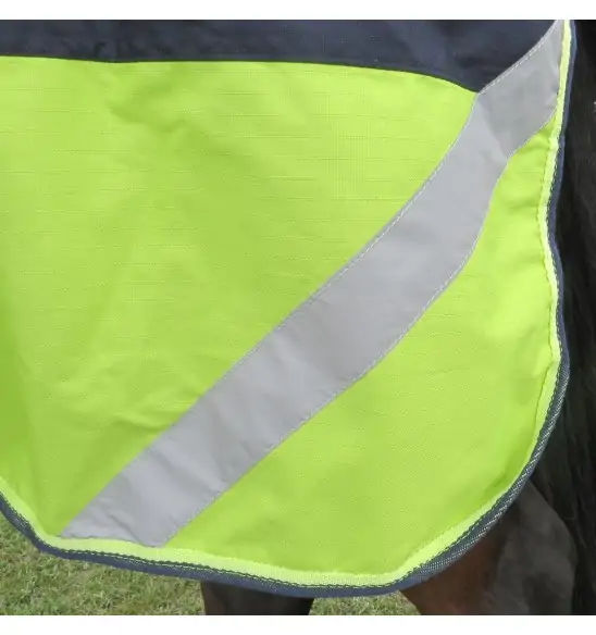 Reflectors of 600 Denier Winter Combo in Navy / Lime