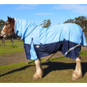 Clydesdale Rainsheet Heavy Horse Rug Blue|Horse Rugs Australia - LOVE MY HORSE