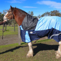 Clydesdale Rainsheet Heavy Horse Rug Blue|Horse Rugs Australia - LOVE MY HORSE