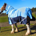 Clydesdale Rainsheet Heavy Horse Rug Blue|Horse Rugs Australia - LOVE MY HORSE
