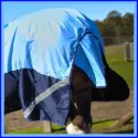 Clydesdale Rainsheet Heavy Horse Rugs Blue | LOVE MY HORSE AU