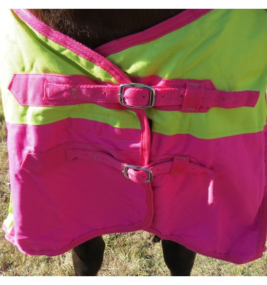 1200D Winter 180g Combo Horse Rugs Lime Pink|Horse Rugs | LOVE MY HORSE - Australia