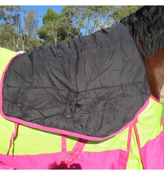 1200D Winter 180g Combo Horse Rugs Lime Pink|Horse Rugs | LOVE MY HORSE - Australia
