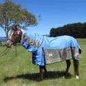 Rainsheet Mesh Hybrid Horse Rugs Blue | LOVE MY HORSE AU