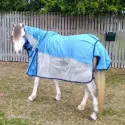 Rainsheet Mesh Hybrid Horse Rugs Blue | LOVE MY HORSE AU