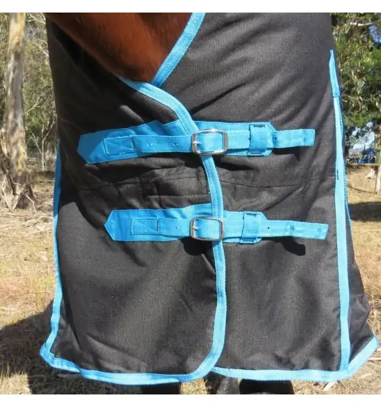 1200 Denier Winter Wug Horse Rug Black – 180g High Neck Fit|Horse Rugs | LOVE MY HORSE - Australia