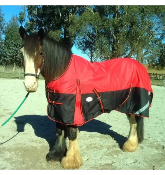 Clydesdale Winter Heavy Horse Rugs Red|Horse Rugs | LOVE MY HORSE - Australia
