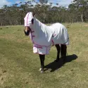 Pink Poly Cotton Rug Hood Set Horse Rugs | LOVE MY HORSE AU