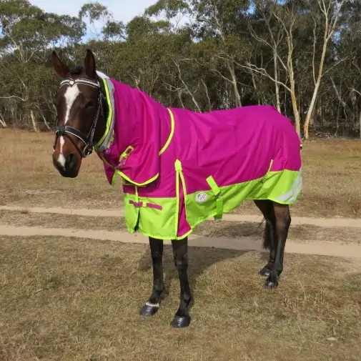 600D Winter 180g Fill Combo Horse Rugs Pink|Horse Rugs | LOVE MY HORSE - Australia
