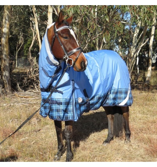 600D Rainsheet Combo Blue Horse Rugs|Horse Rugs | LOVE MY HORSE - Australia