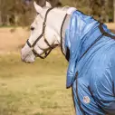 Love My Horse soft mesh combo blue