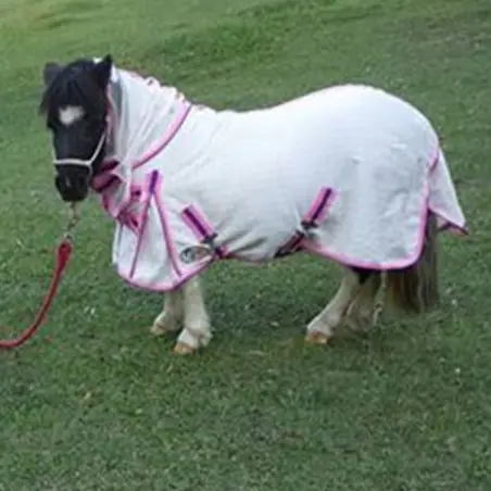 Pretty horse rugs for pretty ponies, doesnt come nicer than this cotton combo for summer uv and insect protection