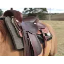 Western Wool Stock Saddle Pad | LOVE MY HORSE
