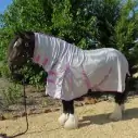 IR3535 Fly Repellent Dura Mesh Horse Rug for Clydesdales – Breathable 410gsm mesh with built-in insect protection