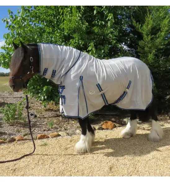 IR3535 Fly Repellent Dura Mesh Horse Rug for Clydesdales – Breathable 410gsm mesh with built-in insect protection