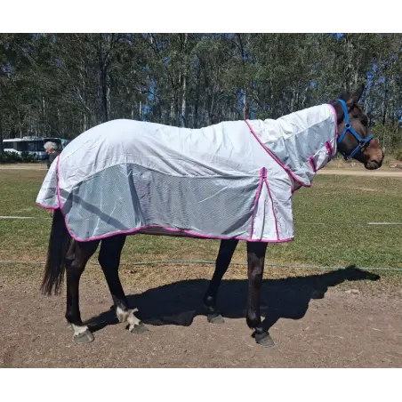 Summer Fly Rug | Cotton Mesh Insect Repellent Horse Rug | Love My Horse