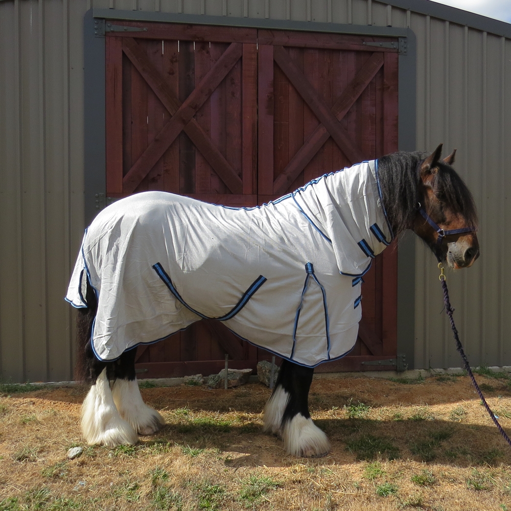 Dura mesh rug for clydesdale heavy horse