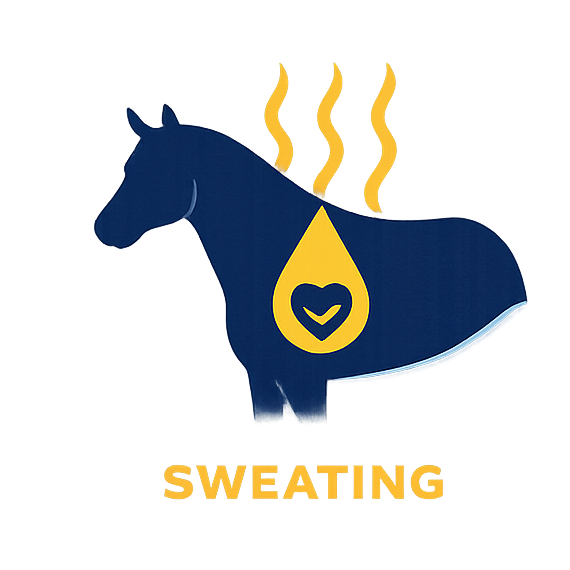 How to prevent sweating under horse rugs